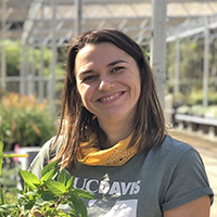 Image of Abbey Hart at the UC Davis Arboretum Teaching Nursery