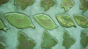 butterfly and leaf tiles